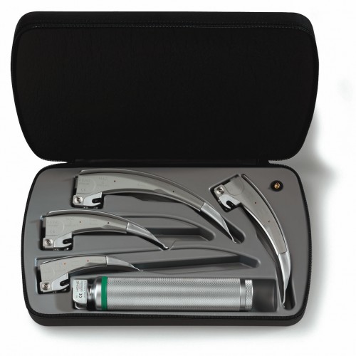 HEINE® Mac Modular+ Fiber Optic (F.O.) Laryngoscope Set