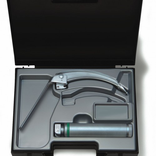 HEINE® FlexTip+ Fiber Optic (F.O.) LED Laryngoscope Blade Set 2